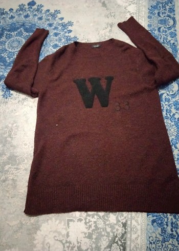 Bordo Bohem Tarz Erkek Kazak Rozeti - Görsel 2