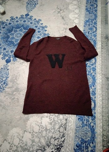 Bordo Bohem Tarz Erkek Kazak Rozeti - Görsel 3