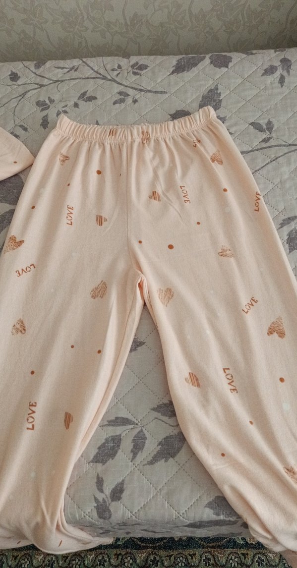 Pembe Uzun Kollu Rahat Kadın Pijama Takımı - Görsel 4