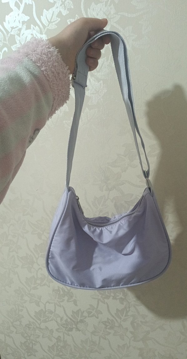 Pastel Mor Minimalist Kadın Çantası - Görsel 2