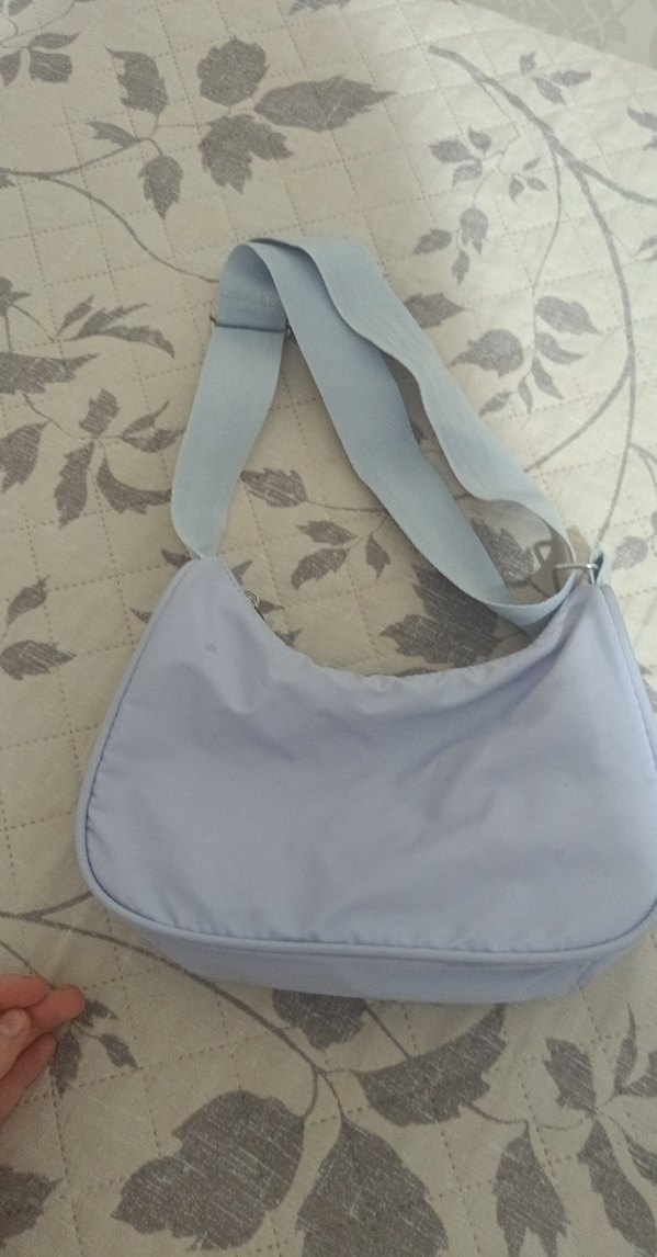 Pastel Mor Minimalist Kadın Çantası - Görsel 3