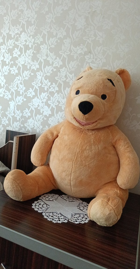 Bej Peluş Ayı Oyuncak - Görsel 2