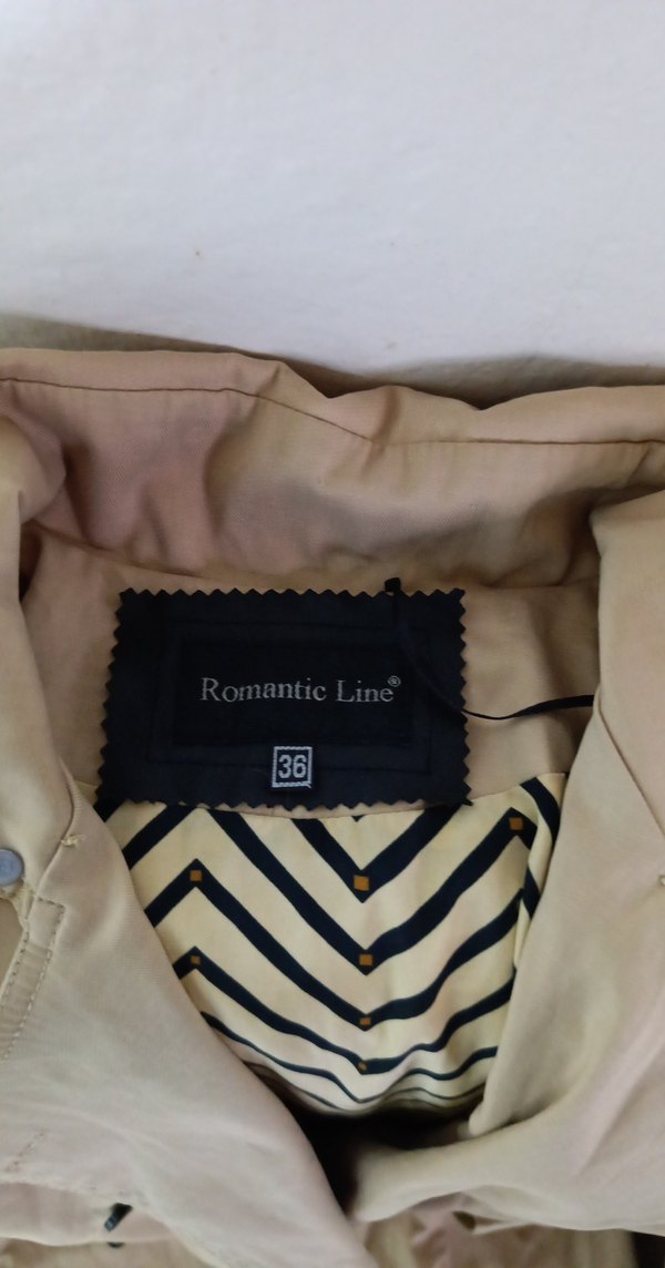 Düğmeli Bej Midi Trençkot - Görsel 2