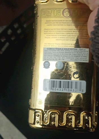 koleksiyonluk olmega özel seri tekila şişesi - Görsel 7