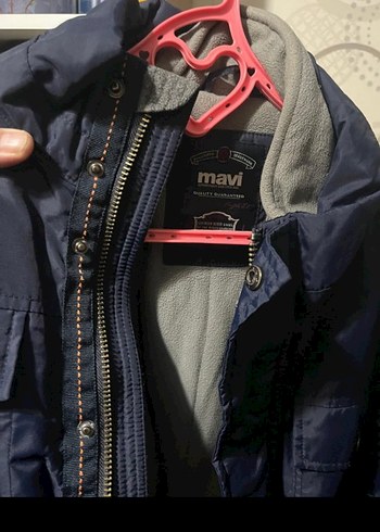 Erkek Mavi mont - Görsel 2