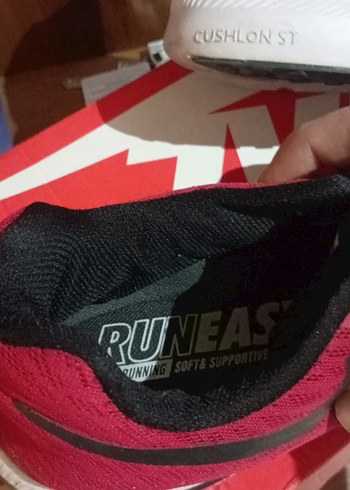 orijinal nike koyuKırmızı Erkek Spor Ayakkabı - Görsel 2