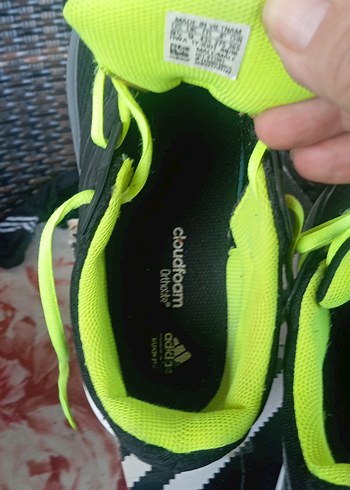 orijinal Sarı Bağcıklı Adidas Erkek Spor Ayakkabı - Görsel 3