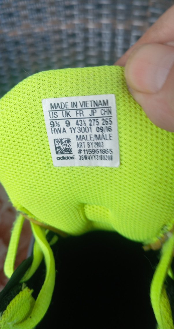 orijinal Sarı Bağcıklı Adidas Erkek Spor Ayakkabı - Görsel 4