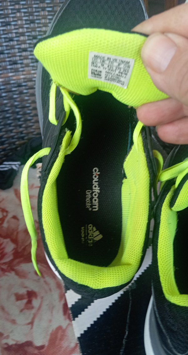 orijinal Sarı Bağcıklı Adidas Erkek Spor Ayakkabı - Görsel 3