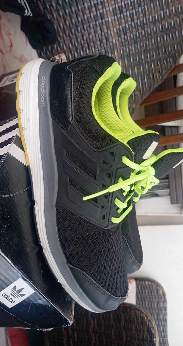 orijinal Sarı Bağcıklı Adidas Erkek Spor Ayakkabı - Görsel 2