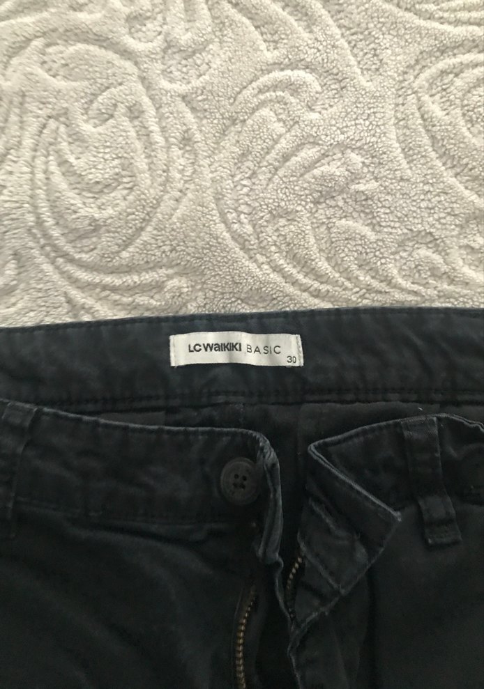 Erkek Siyah Normal Boy Denim Pantolon - Görsel 3