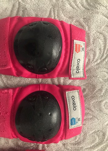 Pembe Çocuk Koruyucu Seti Velcro Bağlamalı - Görsel 2