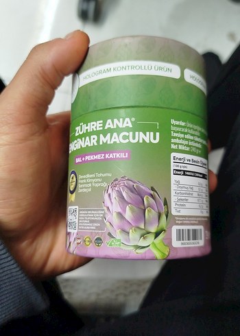 Zühre Ana Enginar Macunu Bal & Pekmez Katkılı - Görsel 2