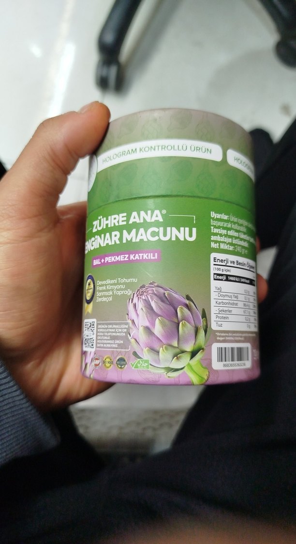 Zühre Ana Enginar Macunu Bal & Pekmez Katkılı - Görsel 2