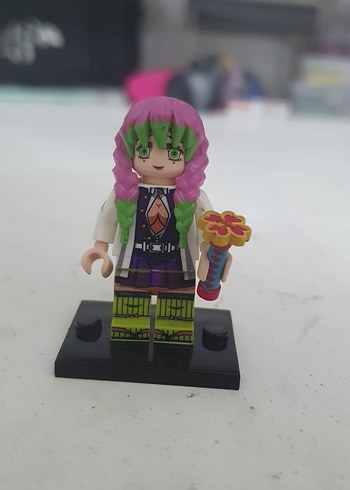 Renkli mitsuri demon slayer anime figür - Görsel 2