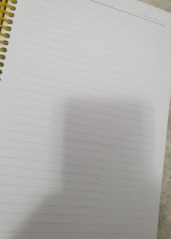 Sarı Pastel Renkli Kalın karton kapaklı Spiralli Defter - Görsel 4