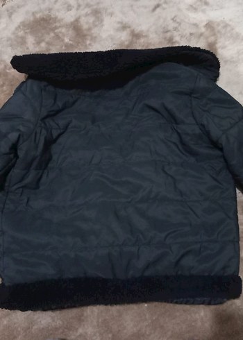 Siyah Kürklü Kadın Kışlık Mont - Görsel 8