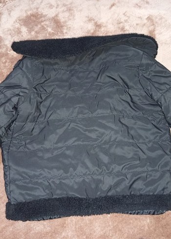 Siyah Kürklü Kadın Kışlık Mont - Görsel 7