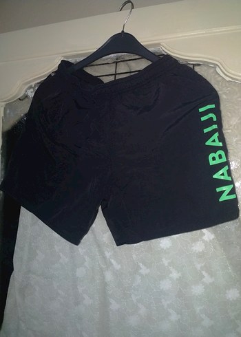 Siyah Nabaji Spor Mini Şort - Görsel 2