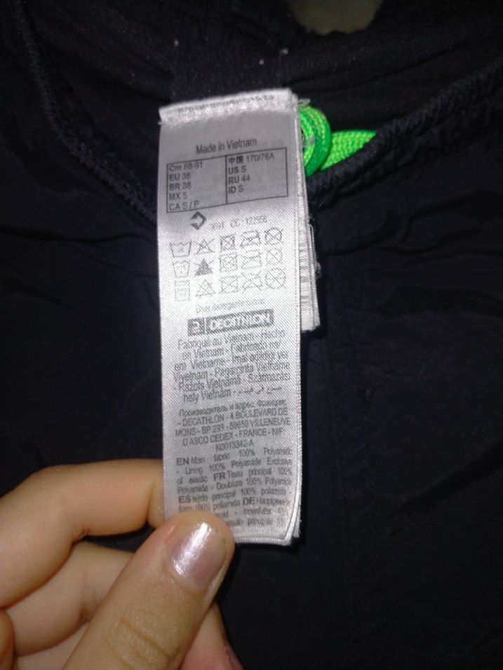 Siyah Nabaji Spor Mini Şort - Görsel 4