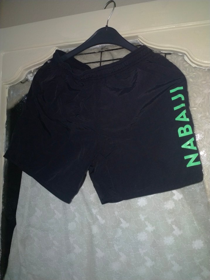 Siyah Nabaji Spor Mini Şort - Görsel 2