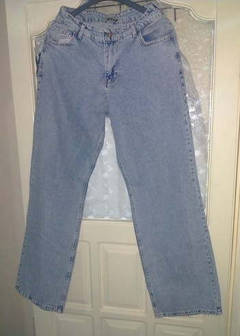 mavi Kadın Denim Bol Kesim Midi Jean - Görsel 3