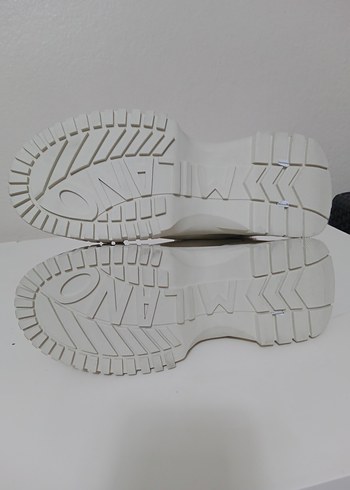 Tucino Beyaz Kürklü Platform Spor Ayakkabı - Görsel 4