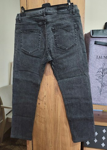Gri Regular Fit Denim Erkek Pantolon - Görsel 2