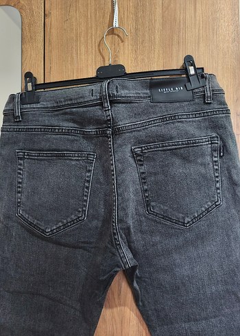 Gri Regular Fit Denim Erkek Pantolon - Görsel 4