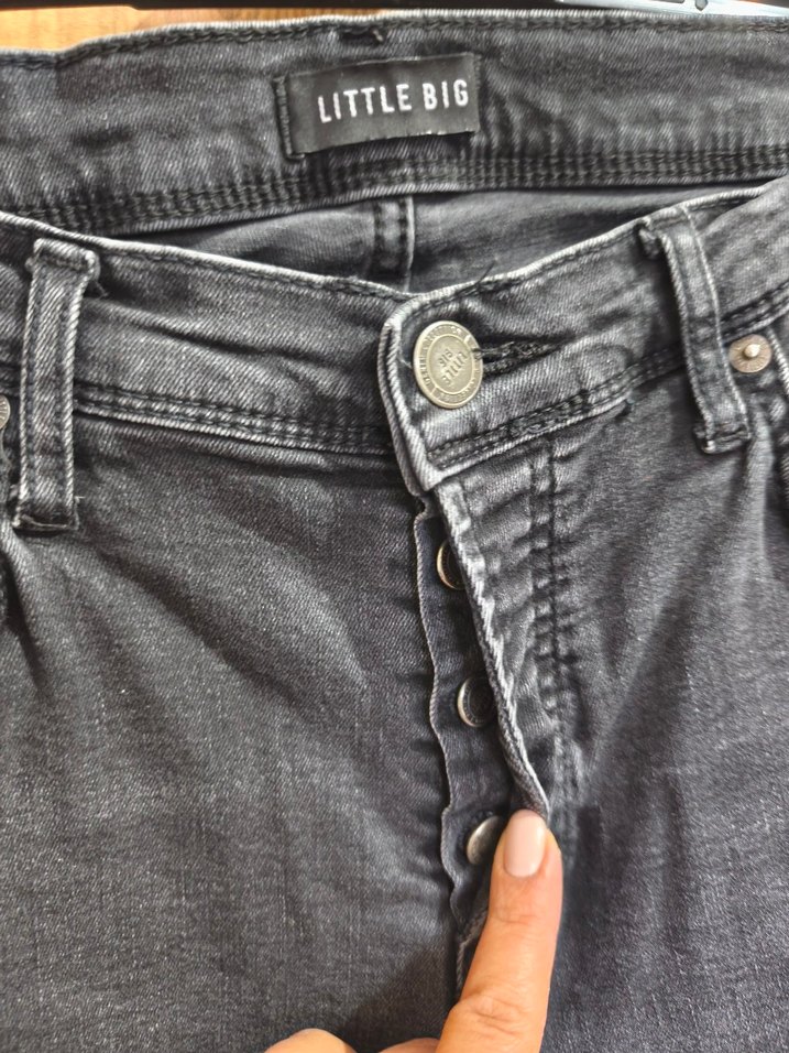 Gri Regular Fit Denim Erkek Pantolon - Görsel 3