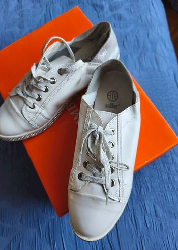 Beyaz Spor Kadın Sneaker - Görsel 5