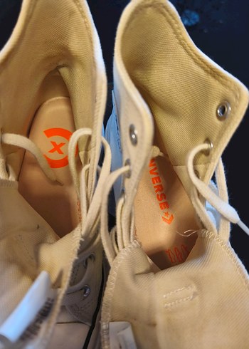 Converse Beyaz Dolgu Topuklu Kadın Spor Ayakkabı - Görsel 9