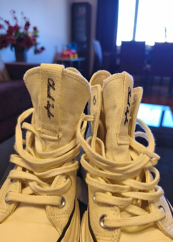 Converse Beyaz Dolgu Topuklu Kadın Spor Ayakkabı - Görsel 6