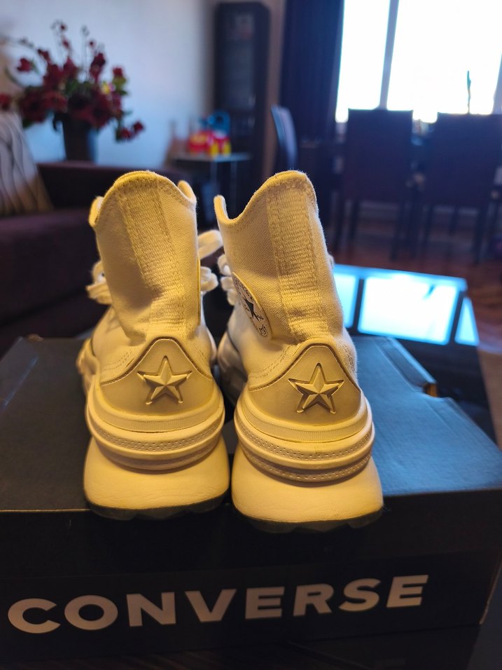 Converse Beyaz Dolgu Topuklu Kadın Spor Ayakkabı - Görsel 5