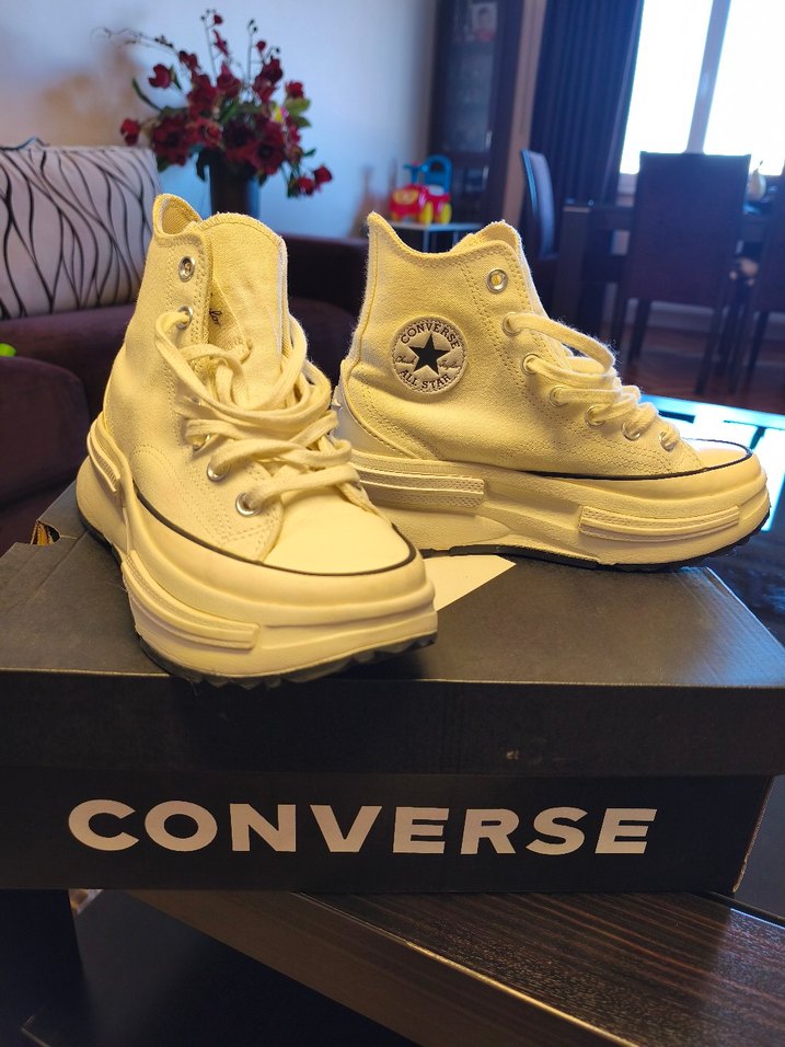 Converse Beyaz Dolgu Topuklu Kadın Spor Ayakkabı - Görsel 2