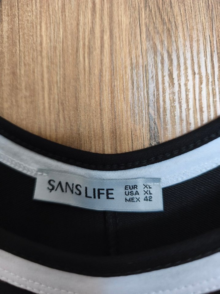 Kısa Kollu Siyah Midi Elbise - Görsel 5