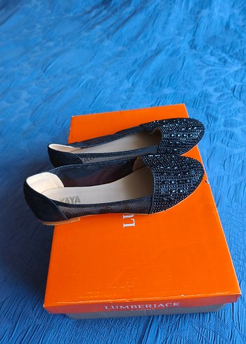 Siyah Payetli Kadın Babet - Görsel 2