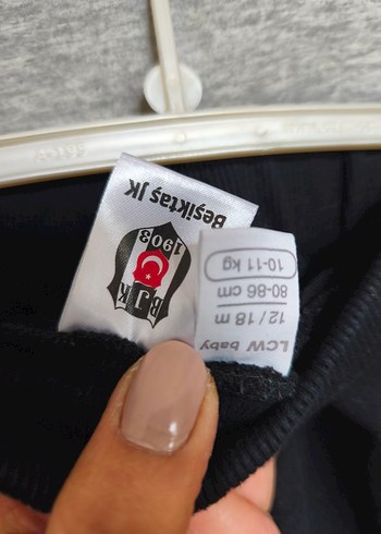 Beşiktaş Erkek Çocuk Gri Nakışlı Eşofman Takımı - Görsel 3