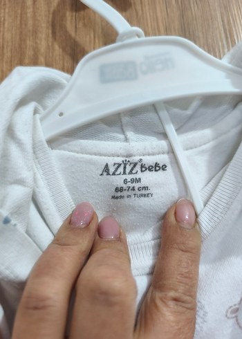 Gri Baskılı Erkek Bebek 3'lü Takım - Görsel 5