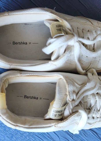 Beyaz Topuklu Kadın Spor Ayakkabı - Görsel 5