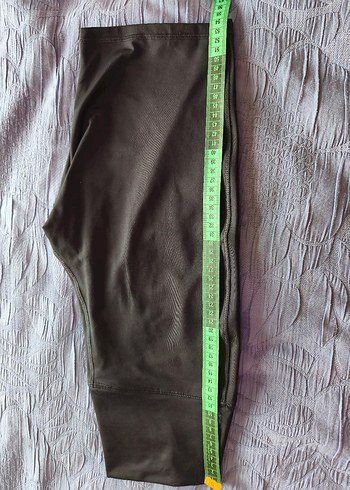 Siyah Midi Spor Şortu - Görsel 5