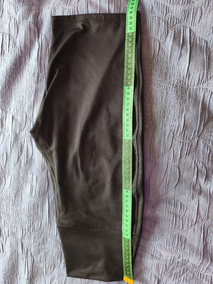 Siyah Midi Spor Şortu - Görsel 5