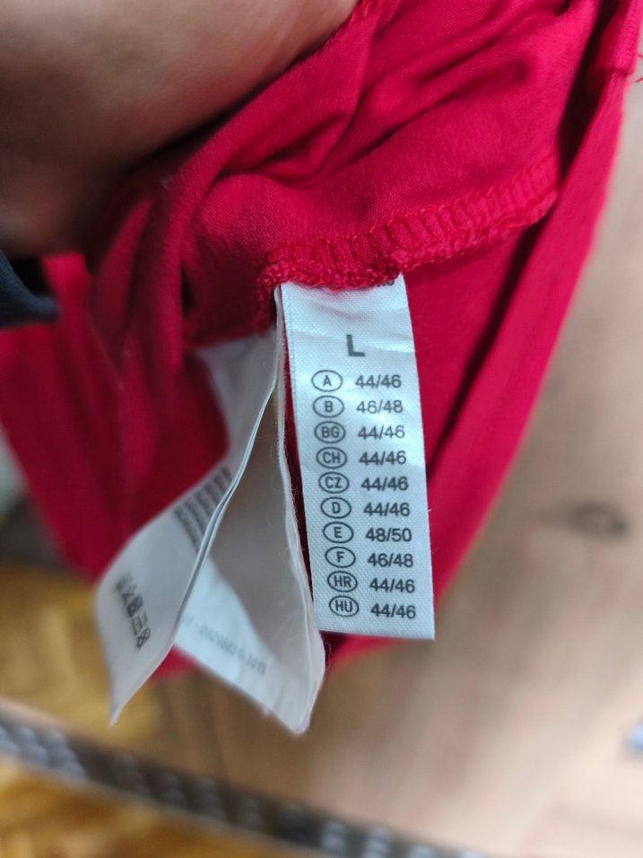 Kırmızı Pamuklu Bohem Kısa Kollu Bluz - Görsel 5