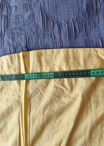 Sarı Düğmeli Bluz - Görsel 5