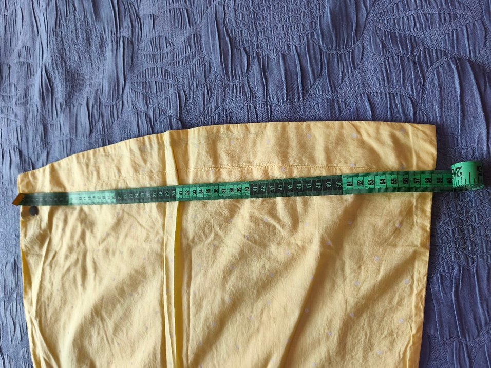 Sarı Düğmeli Bluz - Görsel 5