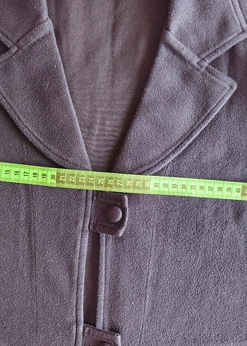 Düğmeli Lacivert Kadın Ceket - Görsel 5