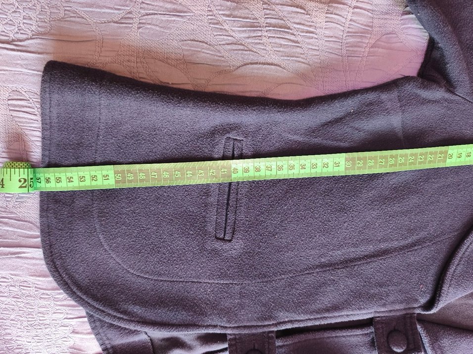 Düğmeli Lacivert Kadın Ceket - Görsel 4