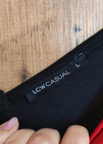 Kırmızı V Yaka Askılı Mini Kadın bluz - Görsel 4