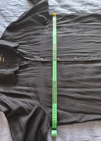 Siyah Erkek Gömlek - Görsel 4