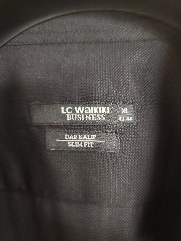 Siyah Erkek Gömlek - Görsel 3